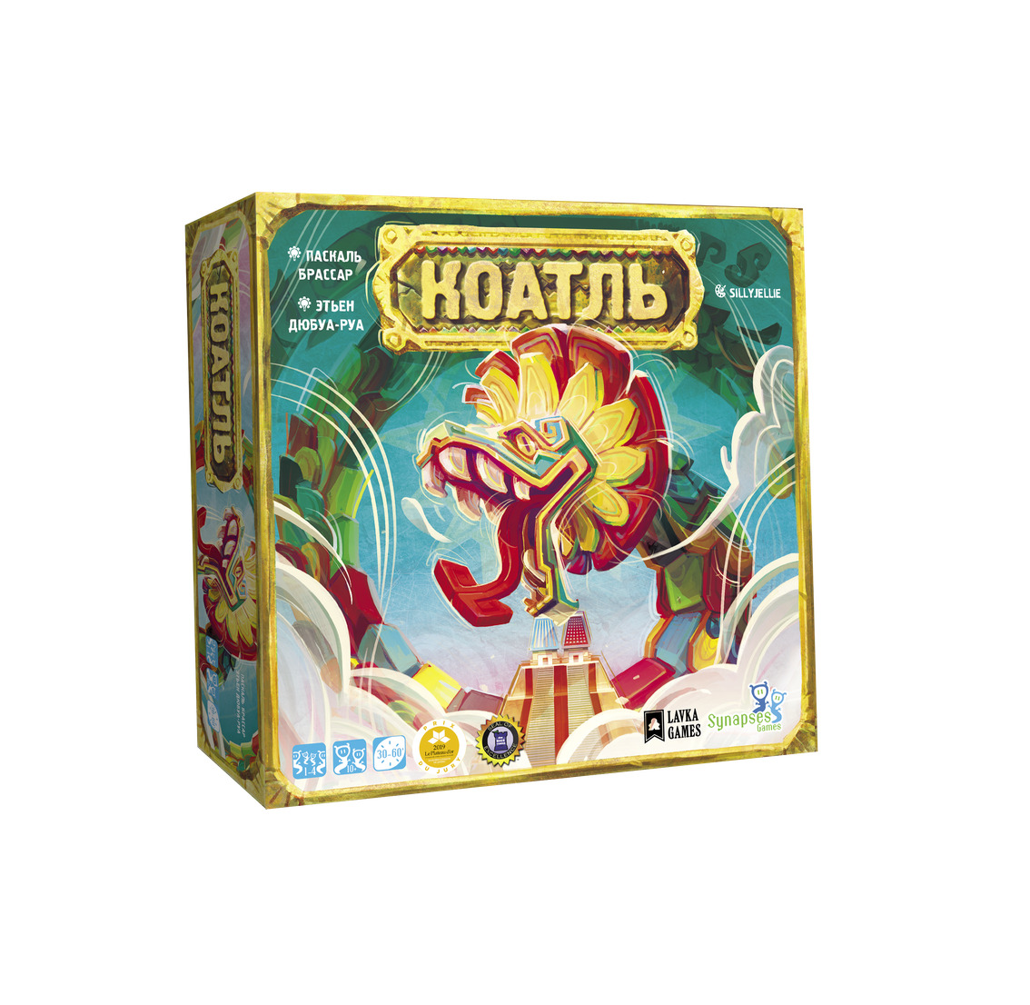 Synapses Cóatl gioco da tavolo base astratto azteco