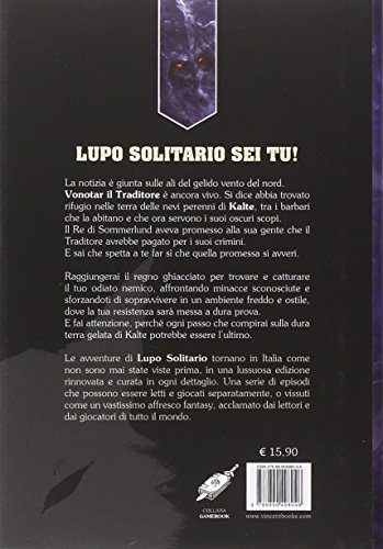Raven Lupo Solitario Gli Abissi di Kalte 3 librogame copertina rigida
