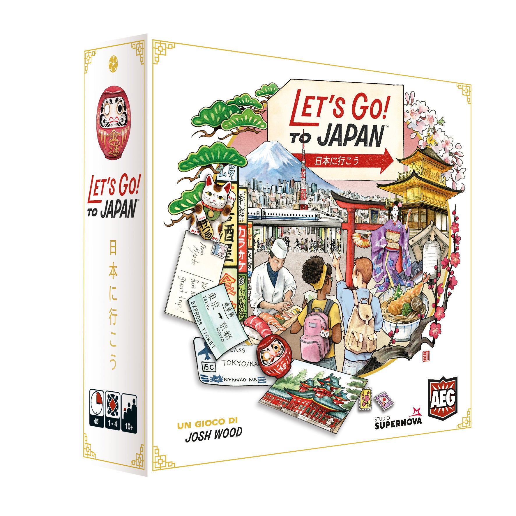 Studio Supernova Let's Go to Japan gioco da tavolo viaggio