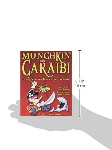 Raven Munchkin dei Caraibi gioco di carte pirati