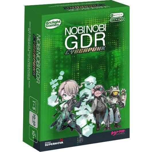 Studio Supernova Nobi Nobi Cyberpunk gioco di ruolo carte
