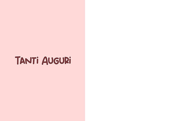 Studio Supernova BA09 Manga Senpai biglietto auguri con busta
