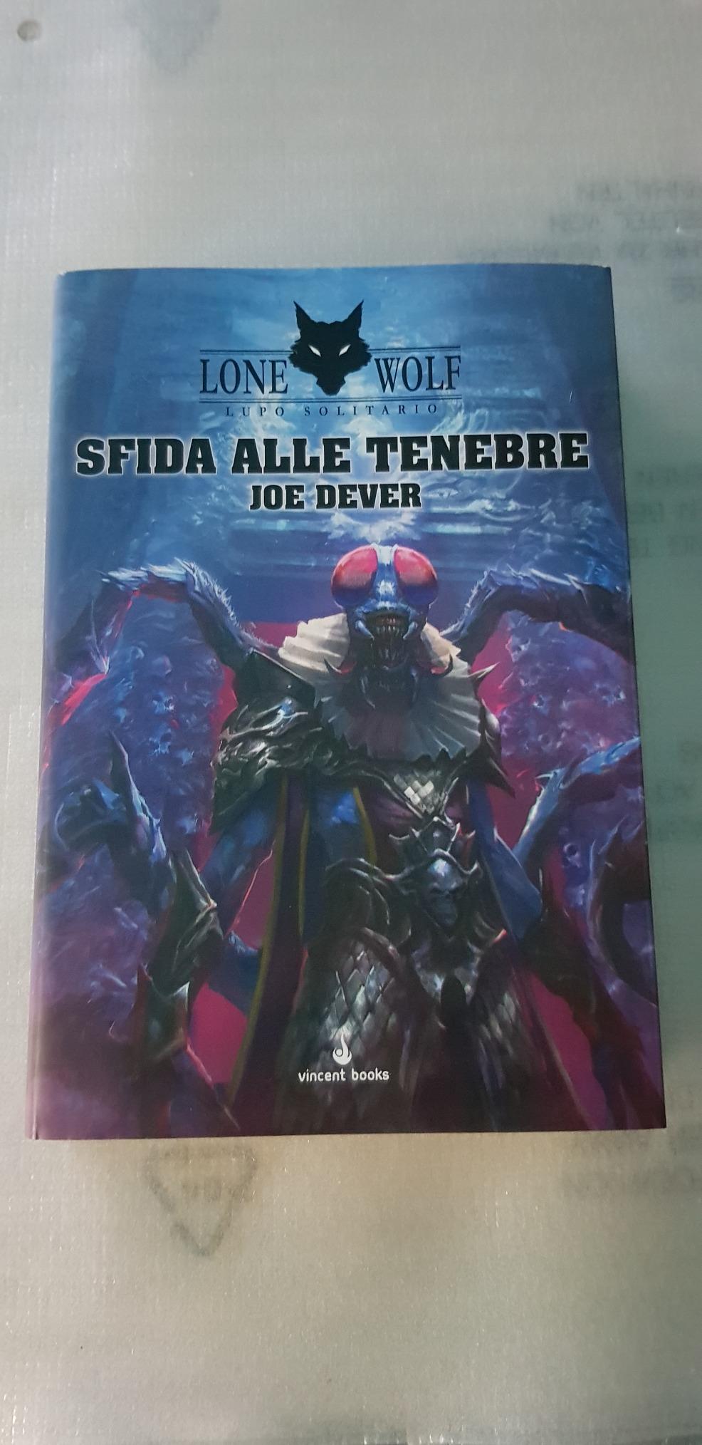 Raven Edizioni Lupo Solitario Sfida alle Tenebre 12 librogame