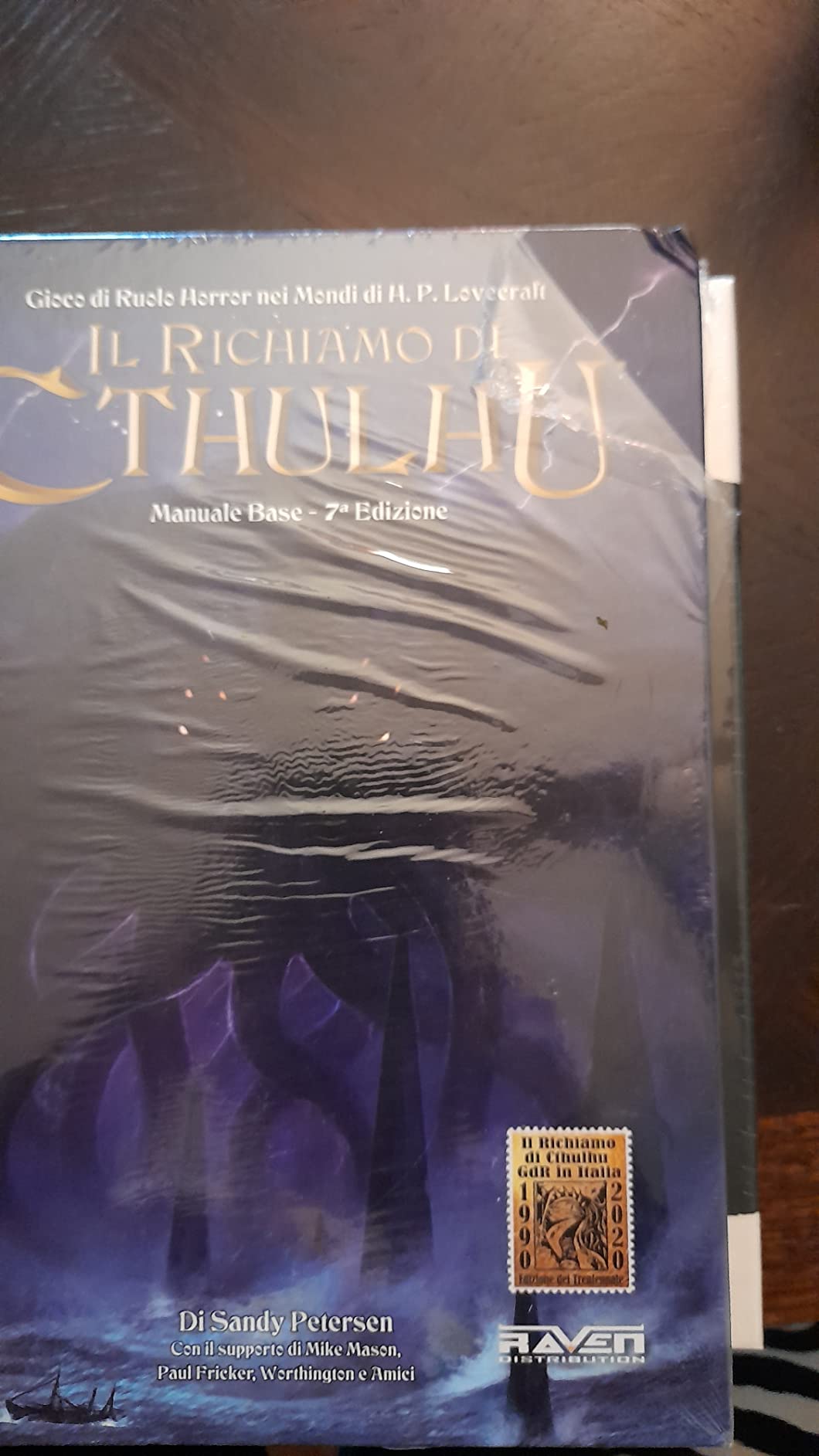 Raven Il Richiamo di Cthulhu Manuale Base gioco di ruolo