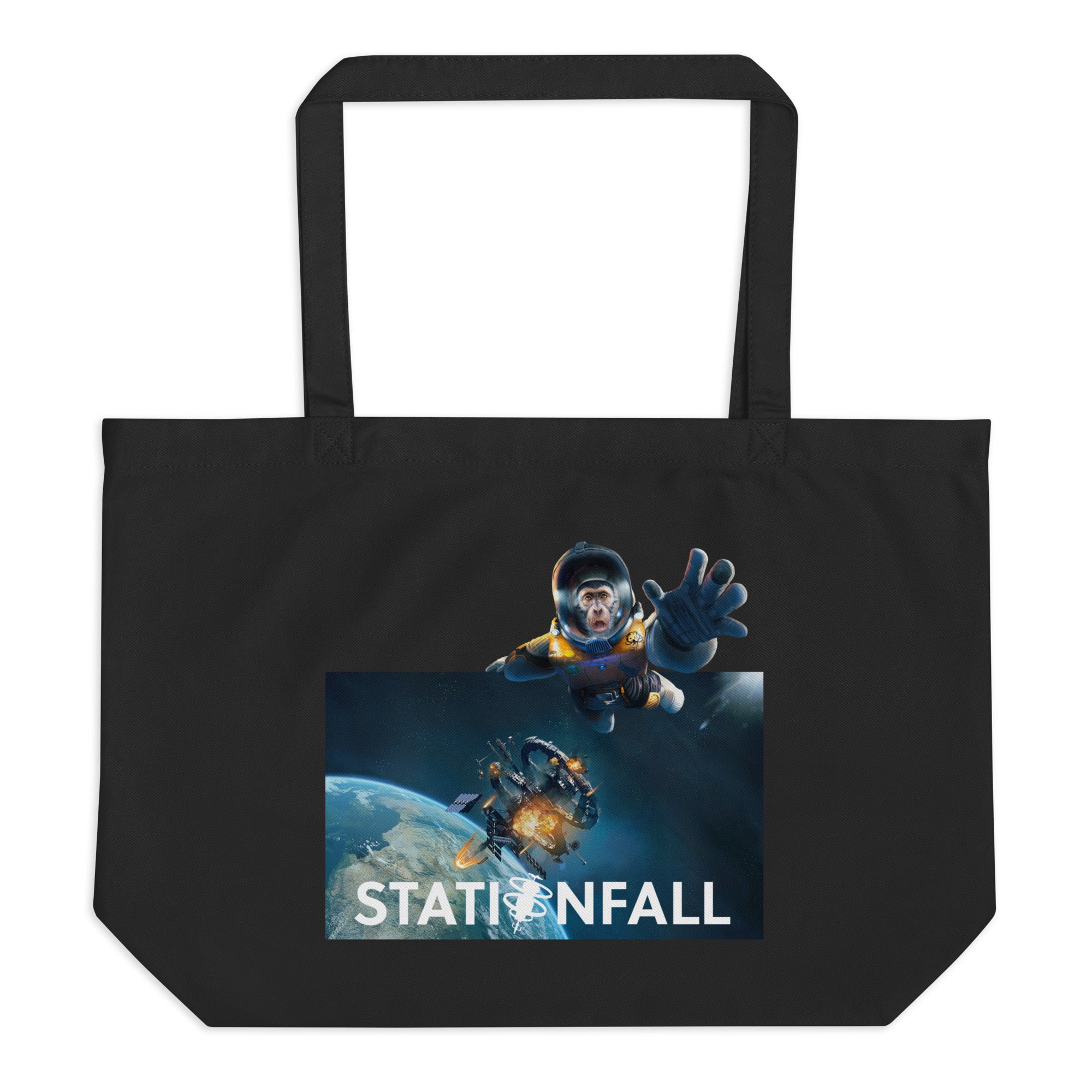 ION Games Stationfall borsa tote cotone bio large giochi