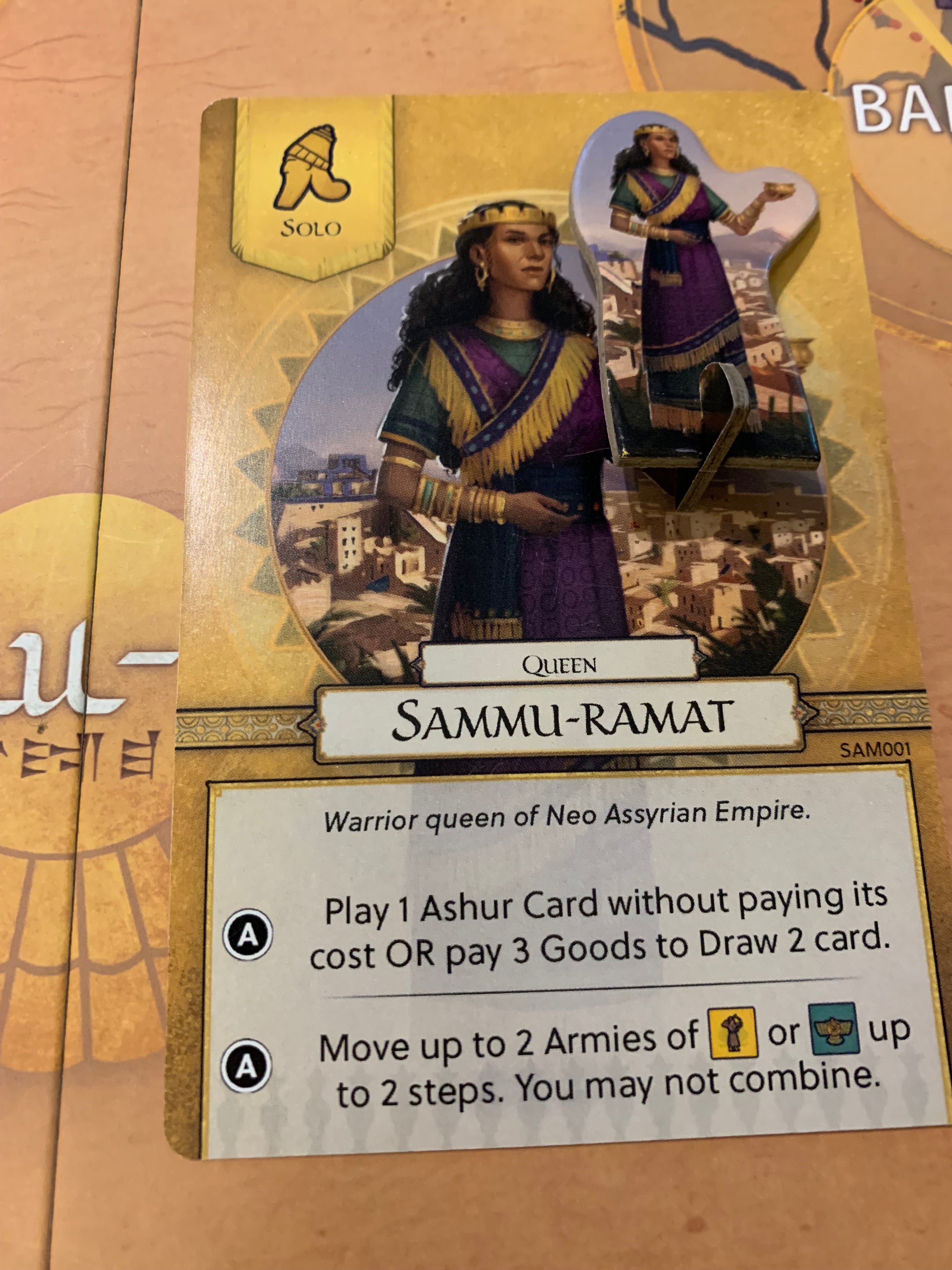 ION Games Sammu-ramat gioco da tavolo storico cooperativo