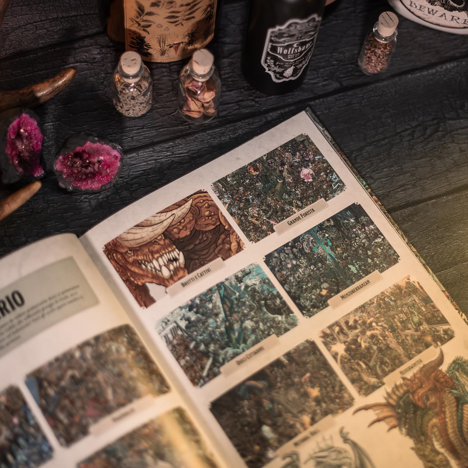 Raven Edizioni Dungeons & Dragons Occhio! libro cerca e trova