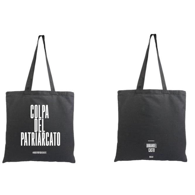Studio Supernova Non Si Può Più Dire Niente NSPPDN 1 Colpa del Patriarcato tote bag nera