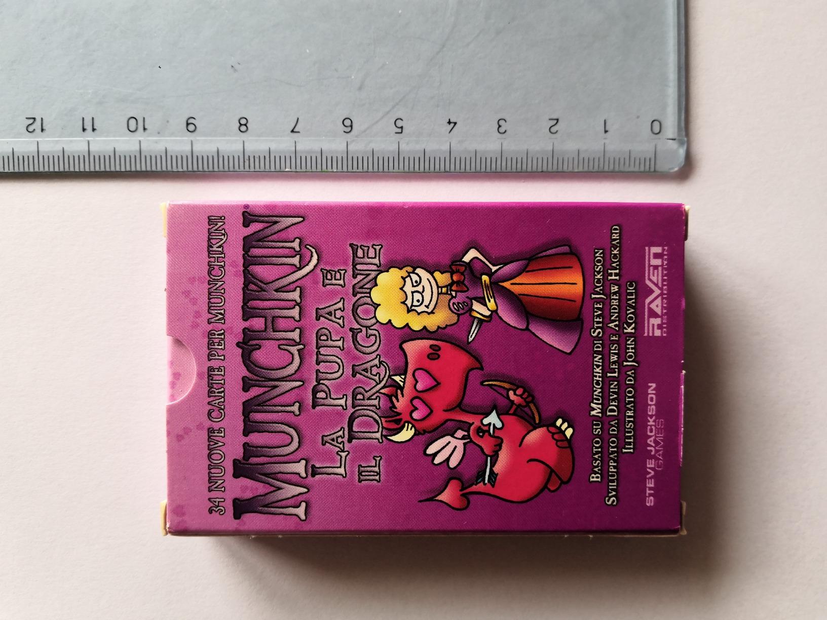 Raven Munchkin La Pupa e il Dragone espansione 34 carte