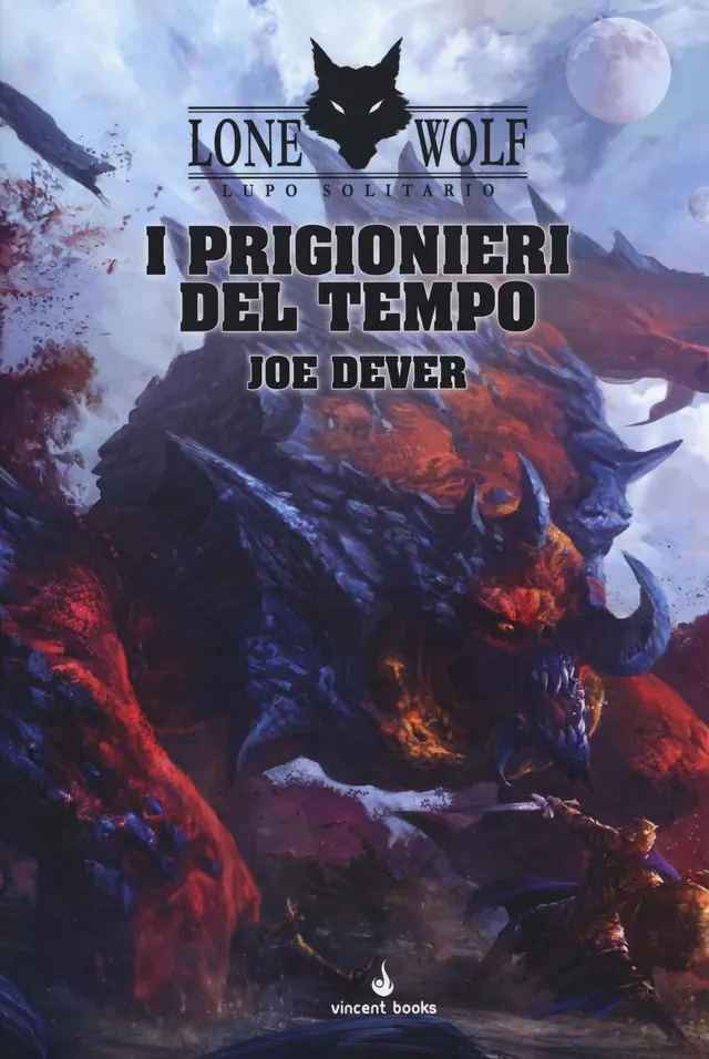 Raven Edizioni Lupo Solitario I Prigionieri del Tempo 11 librogame