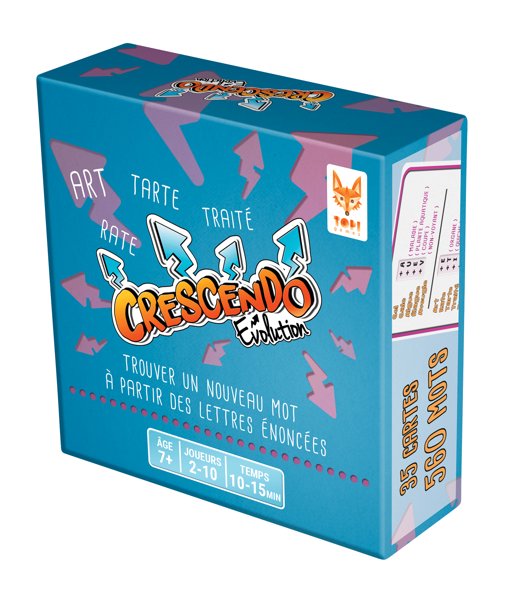 Topi Games Crescendo Evolution gioco da tavolo di parole
