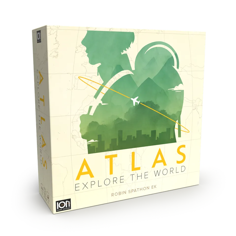 ION Atlas Explore the World gioco da tavolo storico