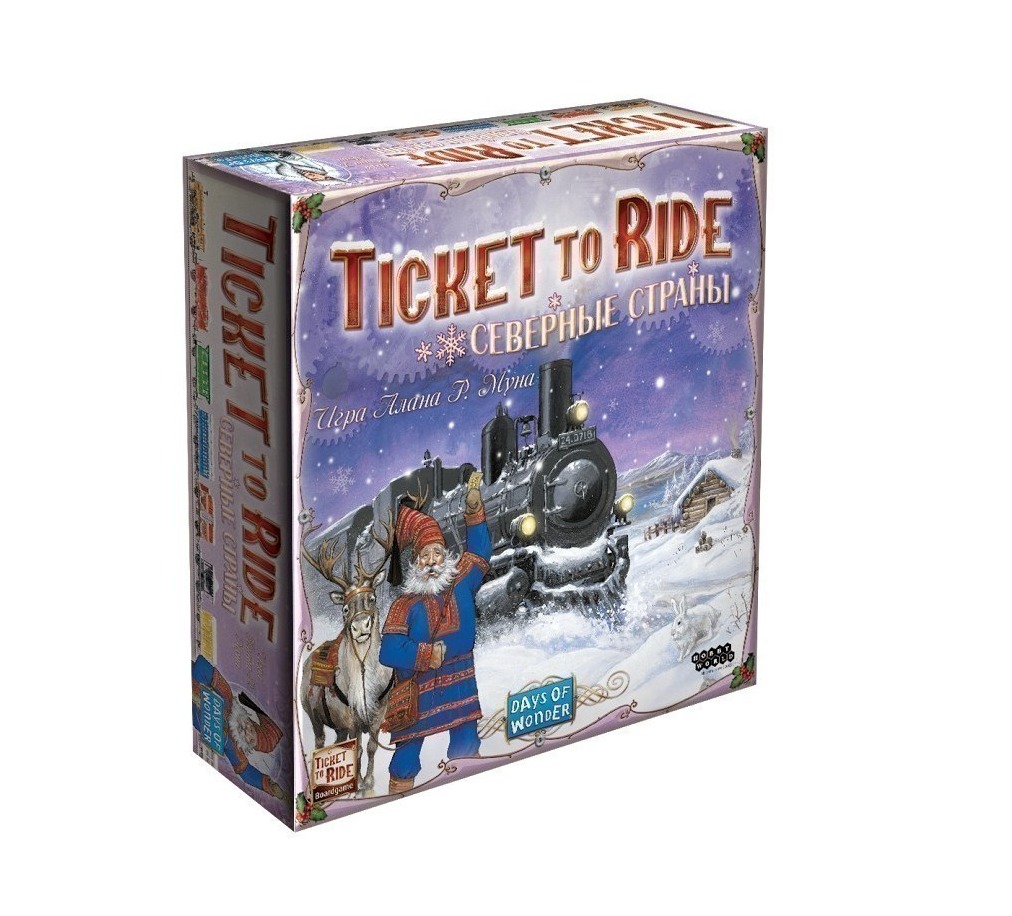Days of Wonder Ticket to Ride Paesi Nordici gioco tavolo 2-3 giocatori