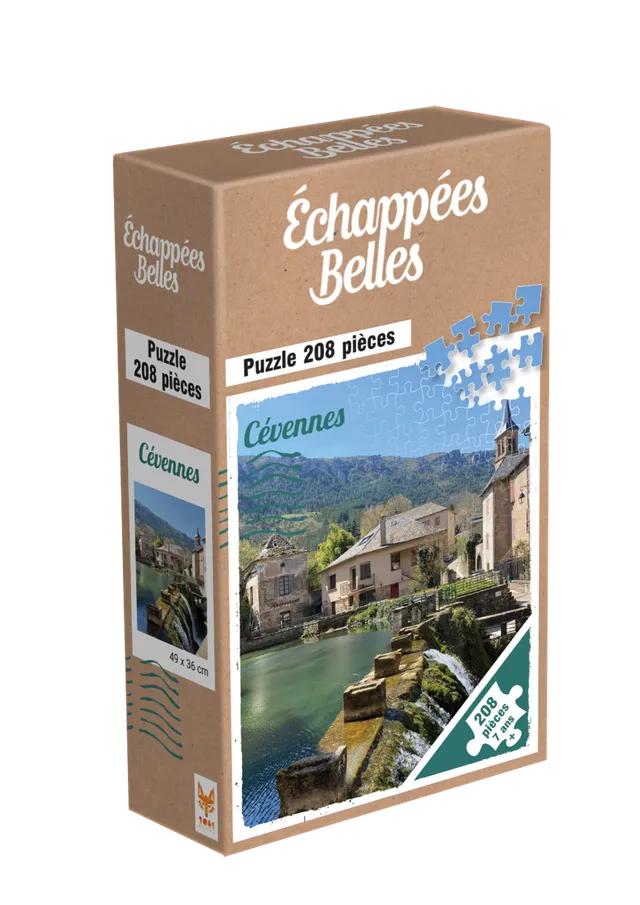 Topi Games Beautiful Escapes Cévennes puzzle 208 pezzi montagna