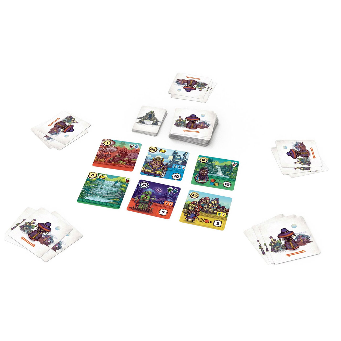 Niza Gams Terre Lontane gioco da tavolo famiglia Eurotour