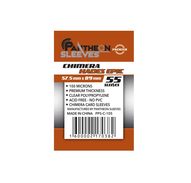 Pantheon Sleeves Chimera 57.5x89 Bustine Protettive 55 Pezzi