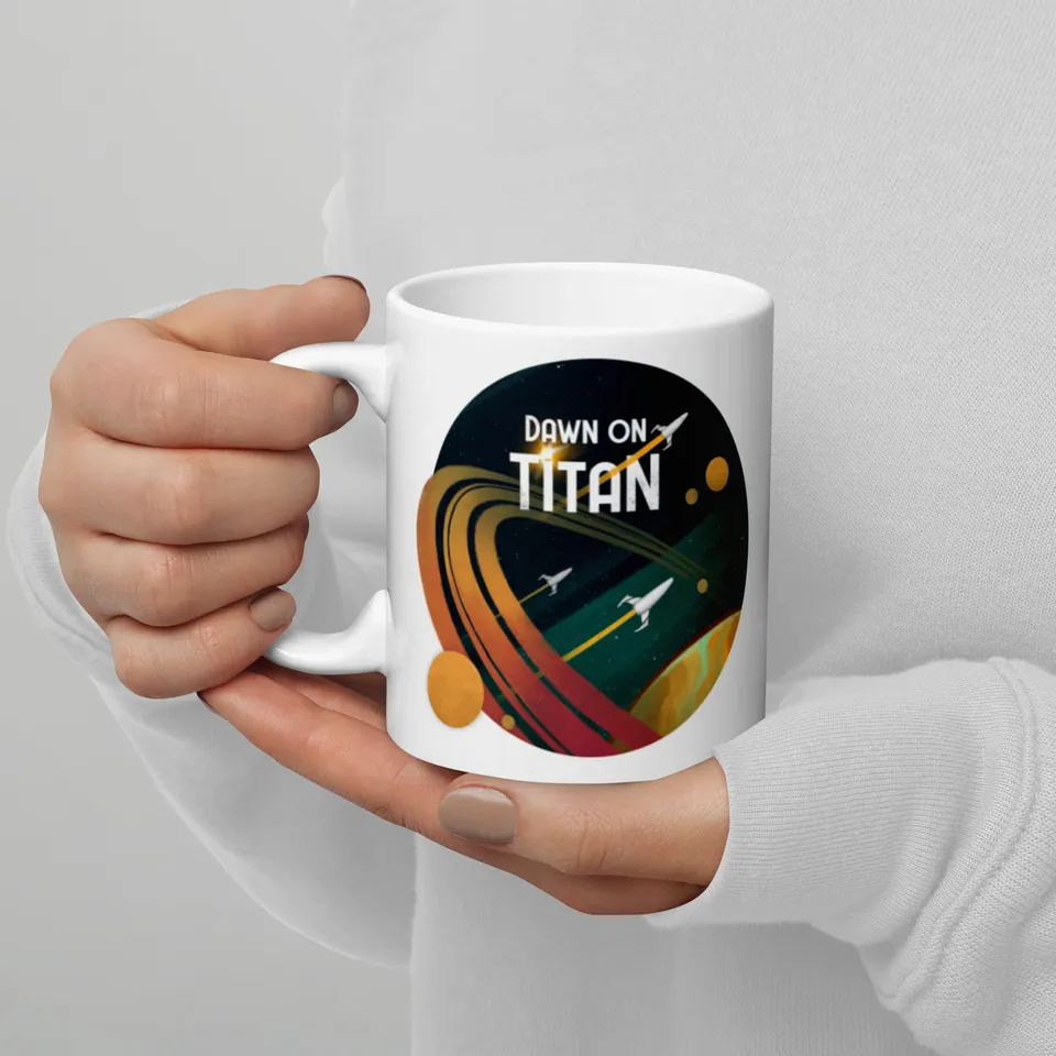 ION Games Dawn on Titan Mug tazza ceramica 325 ml