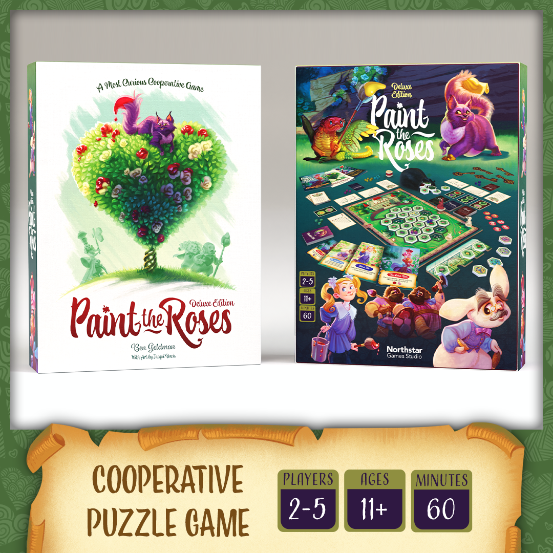 North Star Games Paint the Roses Deluxe Escape the Castle gioco