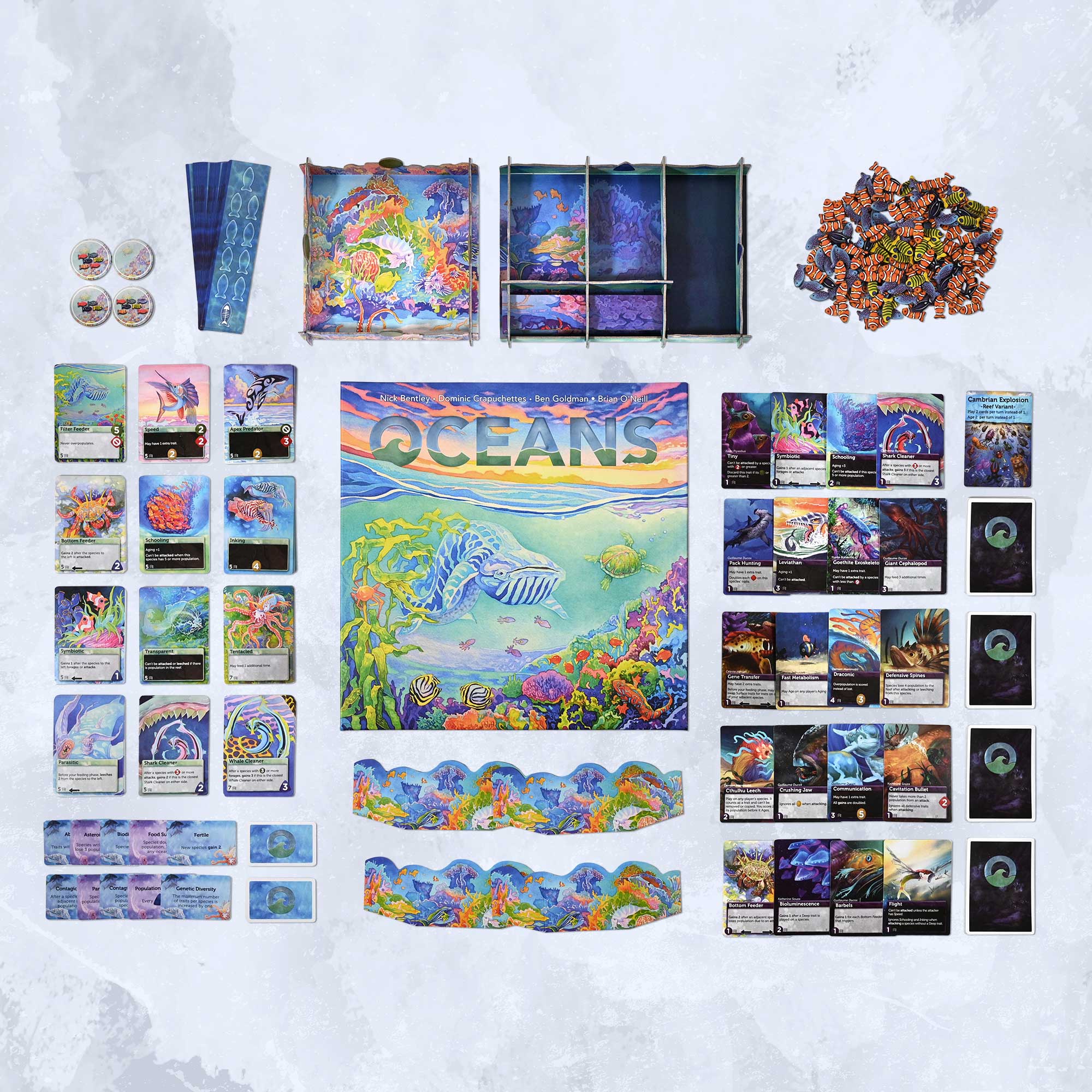North Star Games Oceans gioco da tavolo strategico 2-4 giocatori