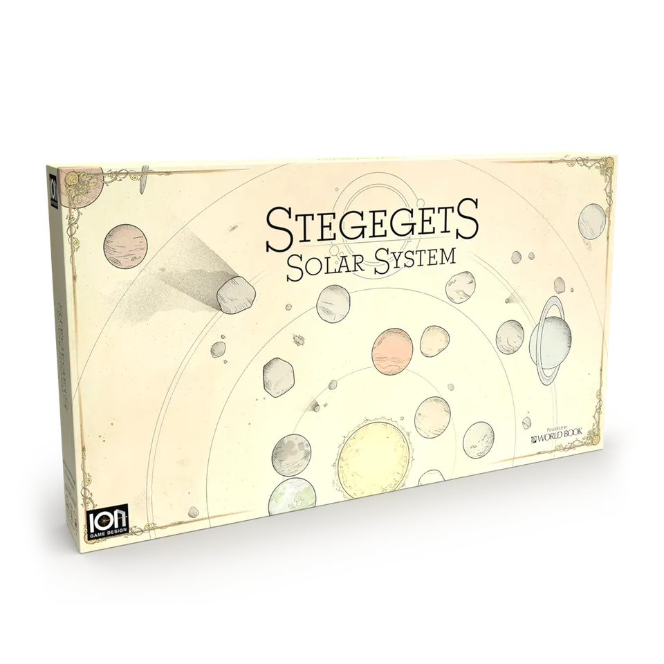 ION StegegetS Solar System gioco roll and write multilingua