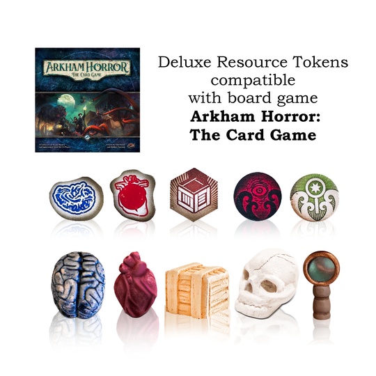 Niza Gams Arkham Horror Token Realistici Set 90 Gettoni