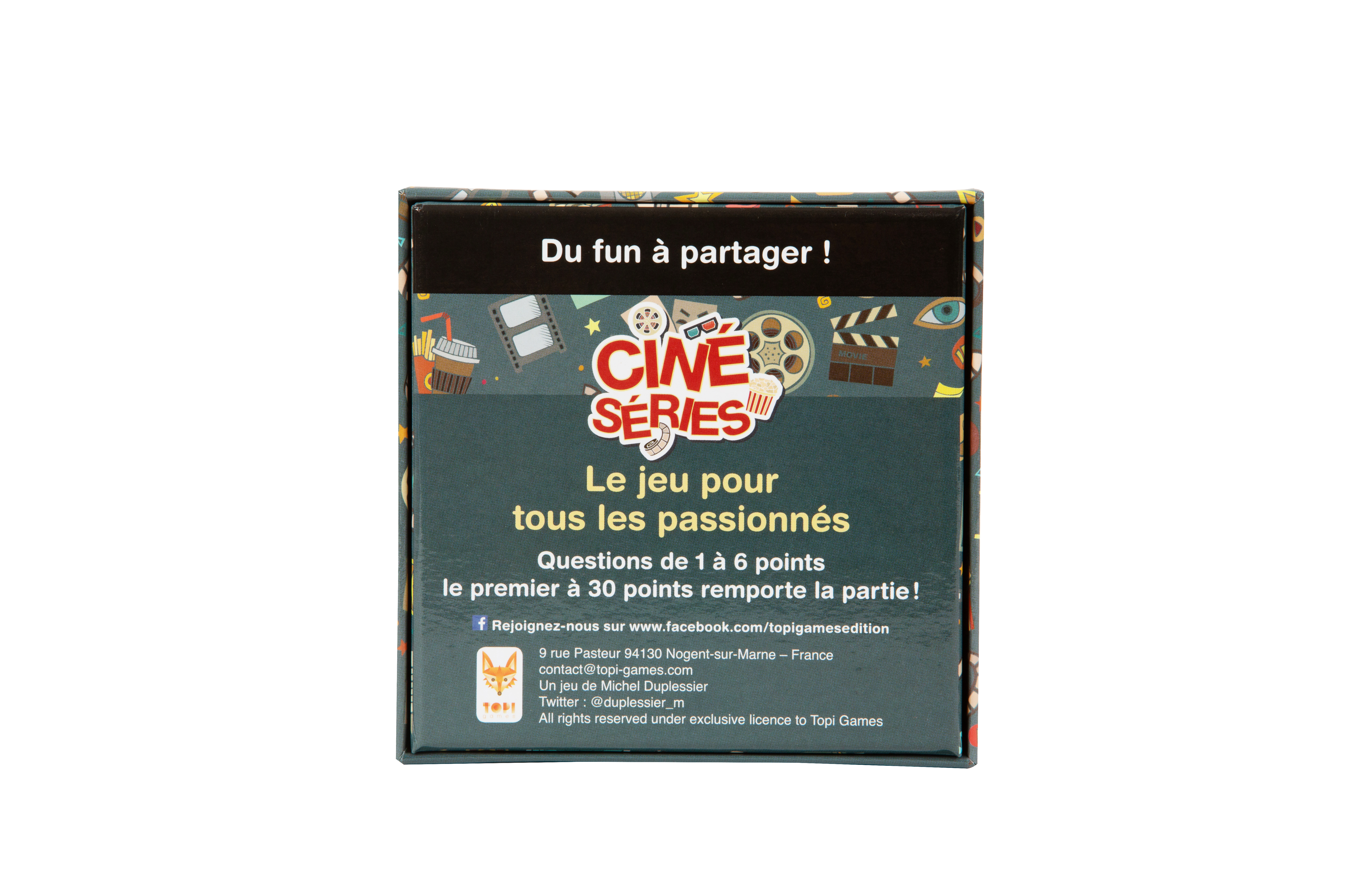 Topi Games Family Quiz Cinema e Serie TV gioco quiz