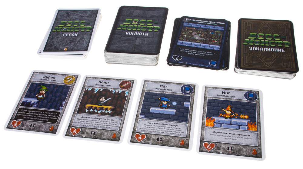 Niza Gams Boss Monster gioco di carte dungeon 5 stanze