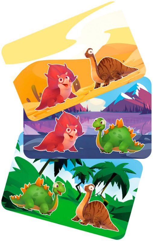 Niza Gams Dinoostrov gioco cooperativo bambini vulcano
