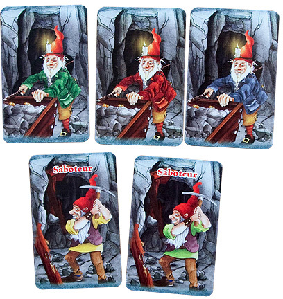 Niza Gams Saboteur Deluxe Gioco di Carte con Espansione