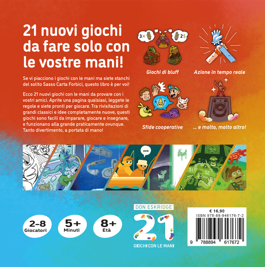 Studio Supernova Games 21 Giochi con le Mani gioco da tavolo