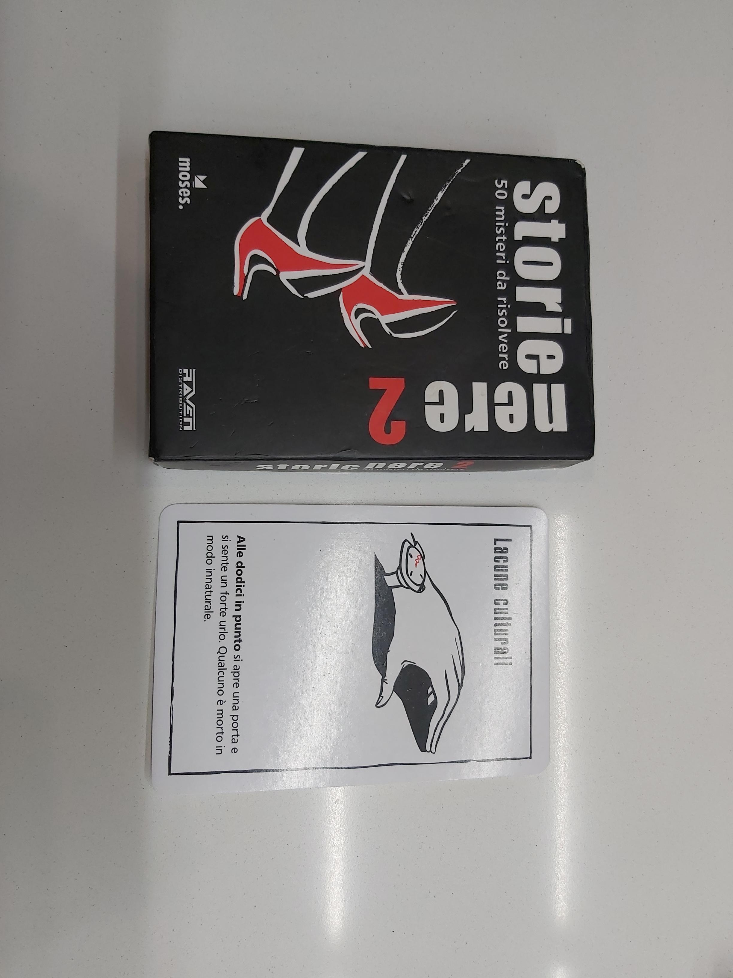 Raven Storie Nere Vol. 2 gioco carte 50 misteri