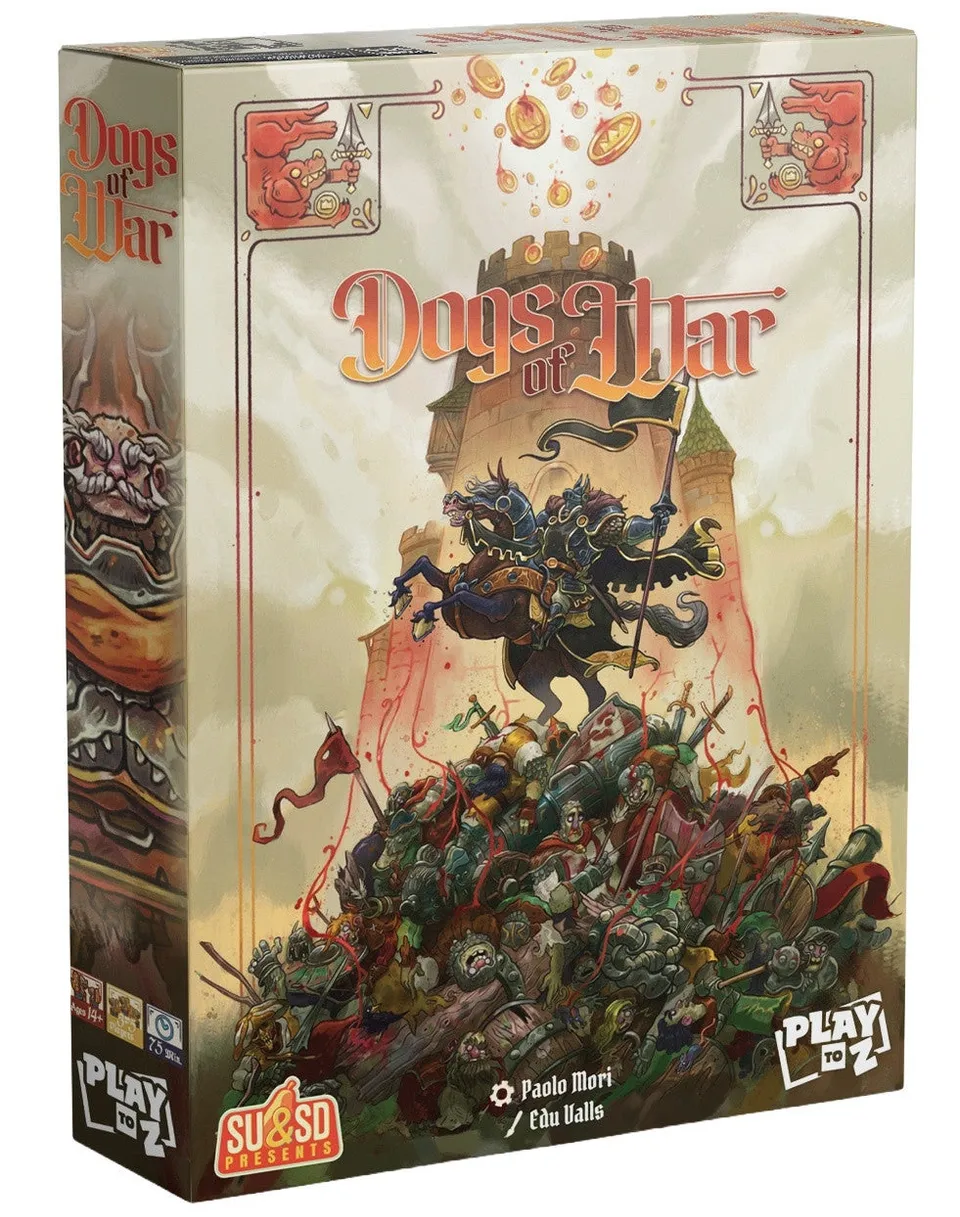 Dogs of War gioco da tavolo strategico mercenari