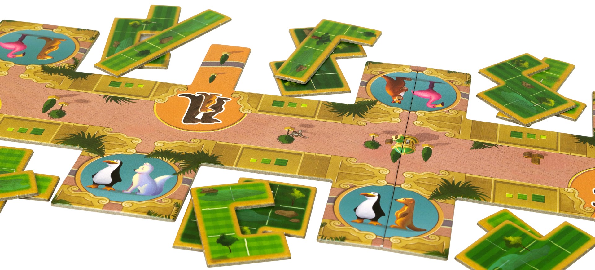 Feuerland New York Zoo gioco da tavolo base strategico