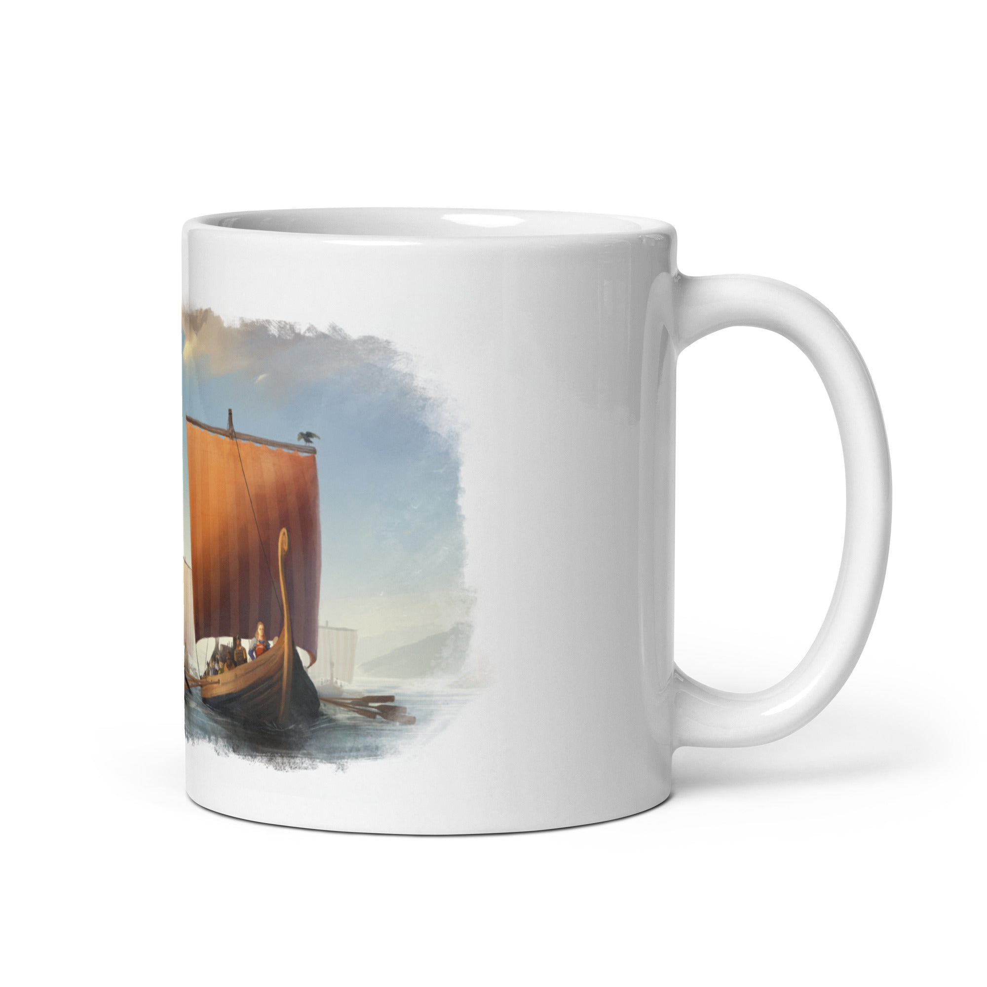 ION Pax Viking tazza bianca in ceramica
