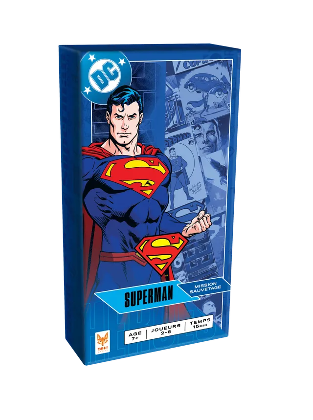 Topi Games Superman Rescue Mission gioco carte