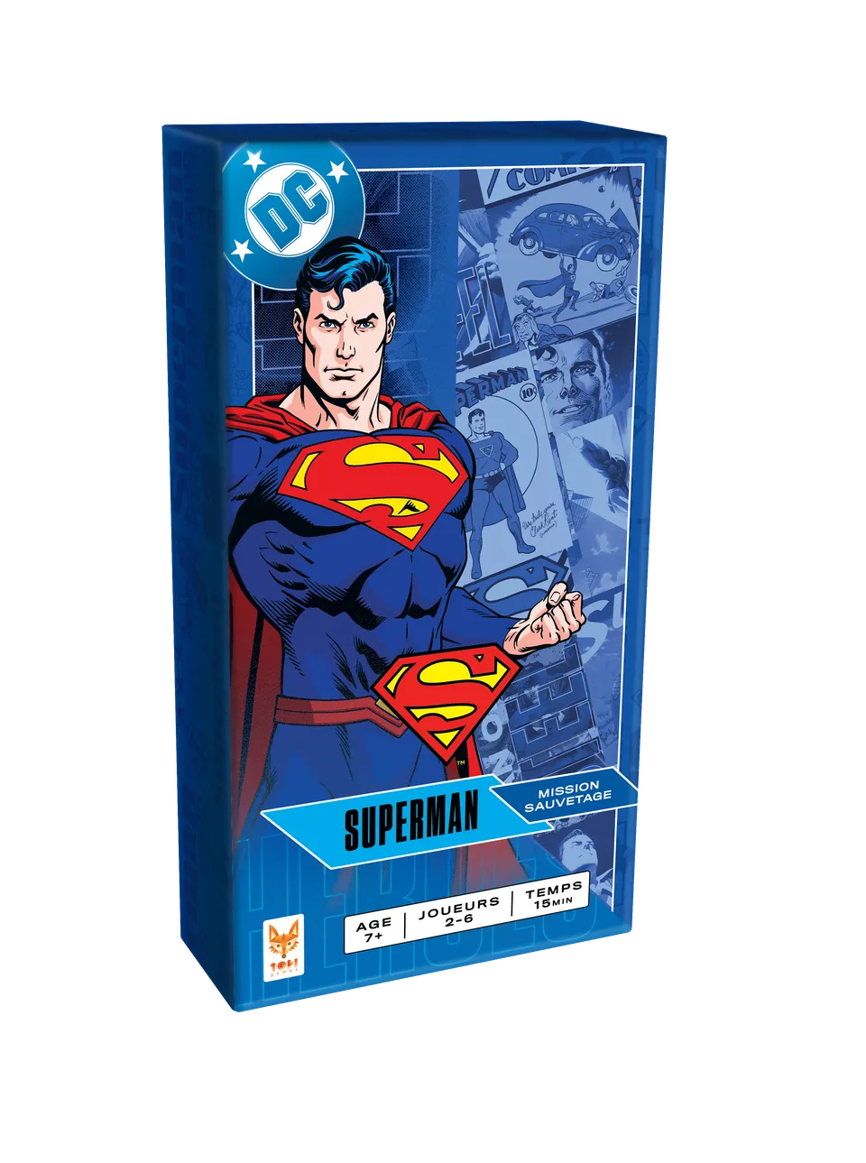 Topi Games Superman Rescue Mission gioco carte