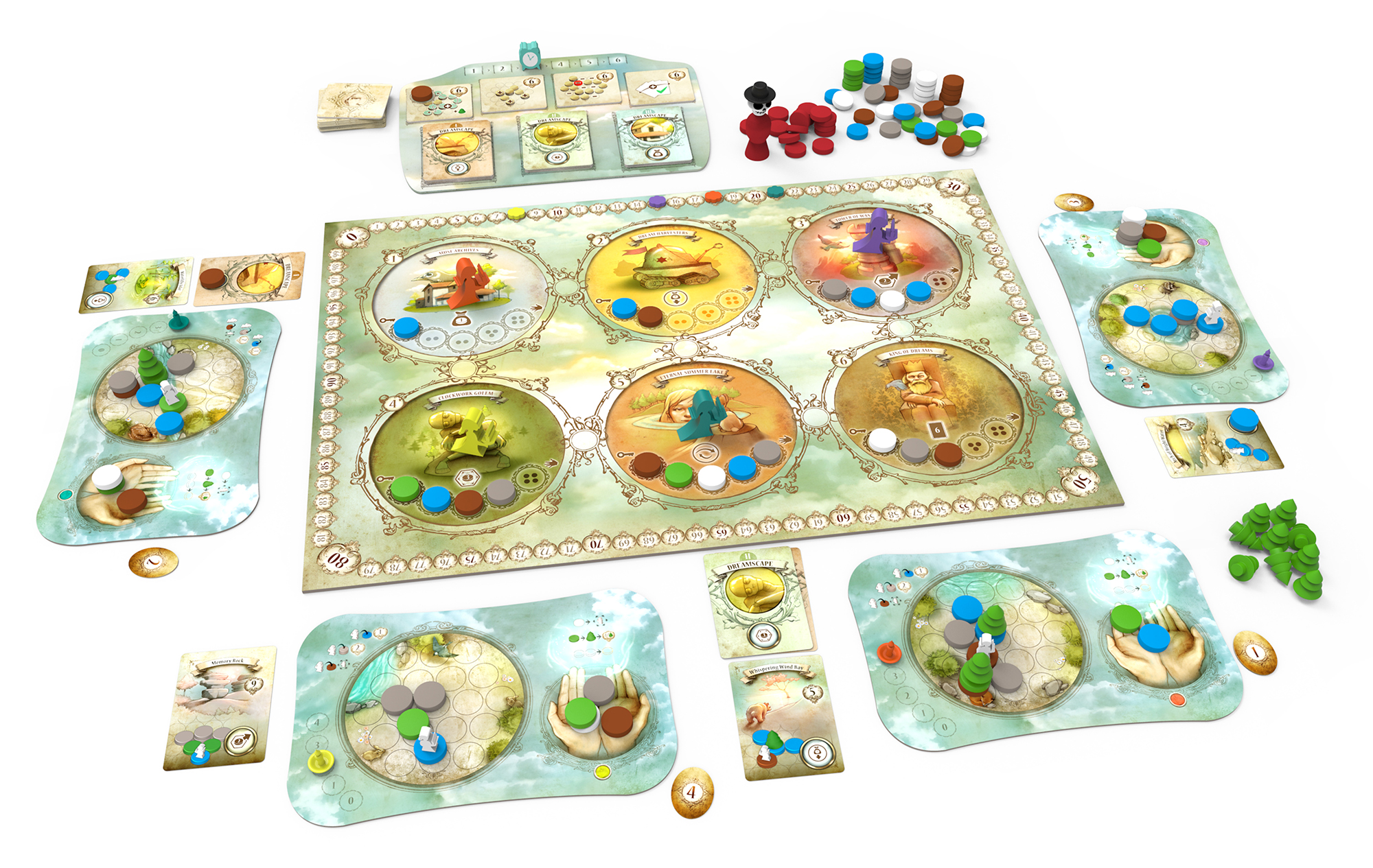 Sylex Dreamscape gioco da tavolo base strategico
