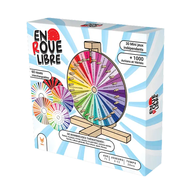 Topi Games Freewheeling gioco da tavolo verità e azioni