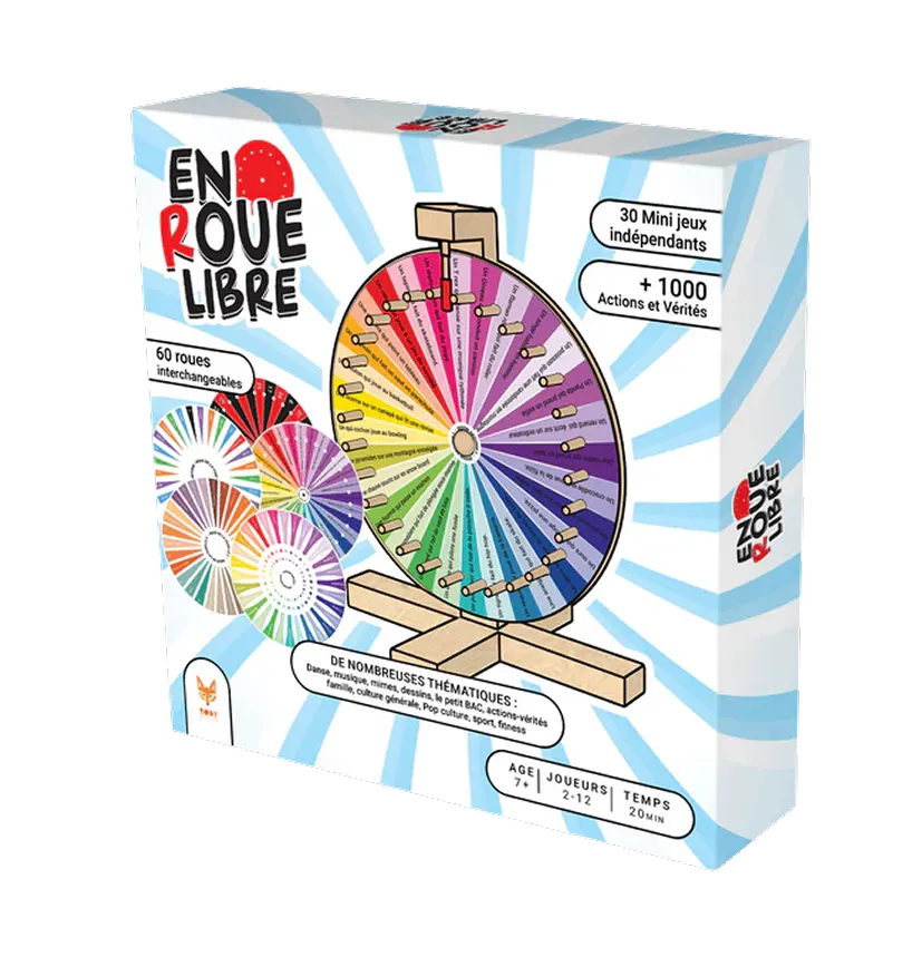 Topi Games Freewheeling gioco da tavolo verità e azioni