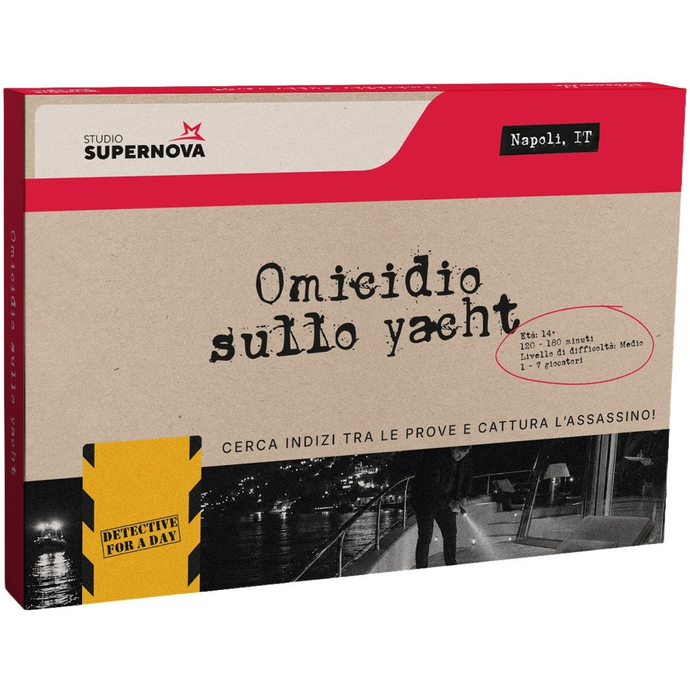 Studio Supernova Detective for a Day Omicidio sullo Yacht gioco da tavolo