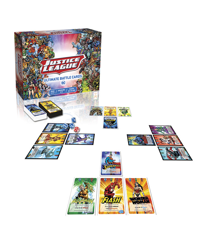 Topi Games Justice League Ultimate Battle Cards gioco di carte DC