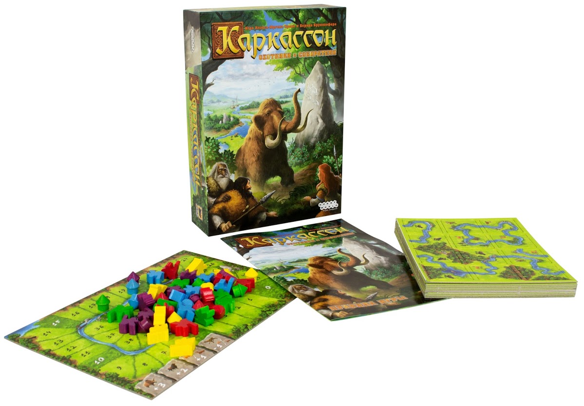 Niza Gams Carcassonne Cacciatori Gioco da Tavolo Preistoria
