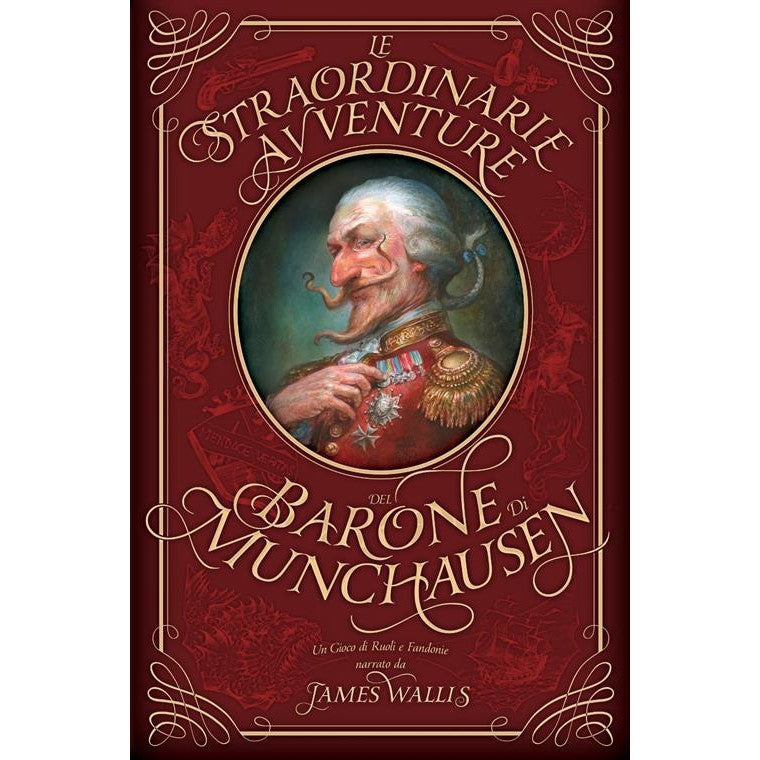 Barone di Munchausen gioco di narrazione edizione colori