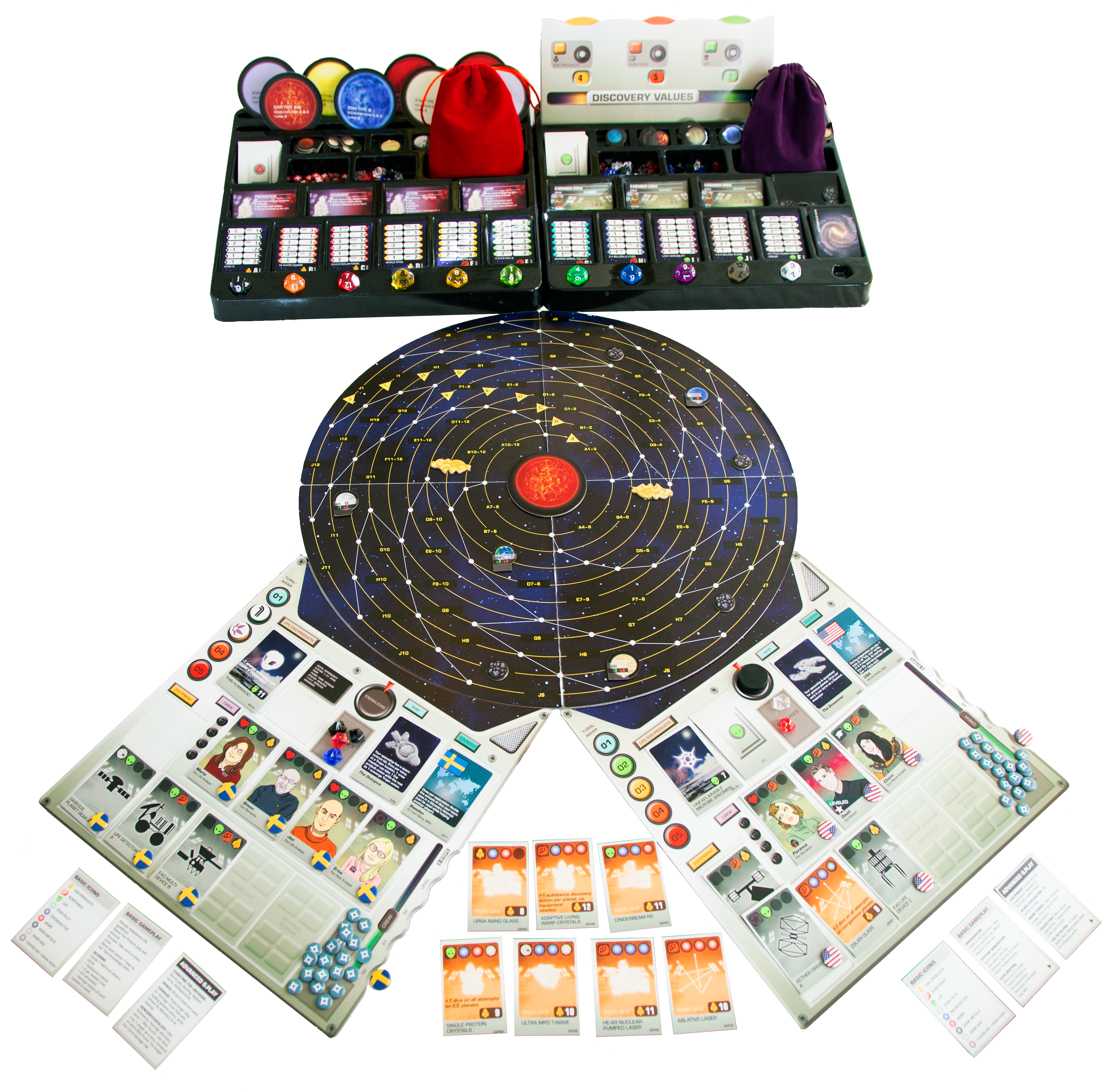 ION Expedition Zetta gioco da tavolo esplorazione 1-5 giocatori