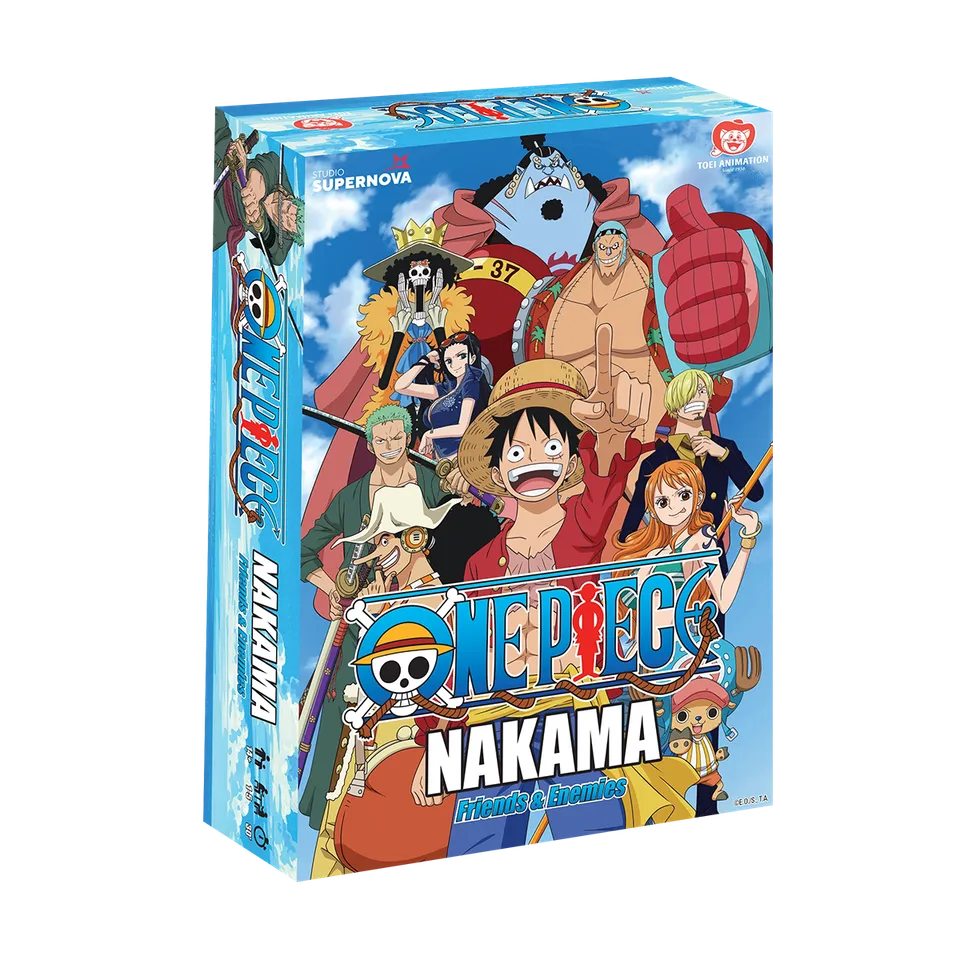 Studio Supernova Games One Piece Nakama Friends and Enemies gioco da tavolo inglese