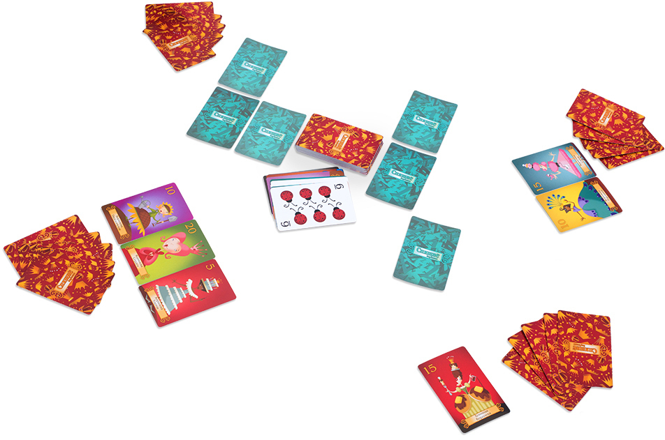 Gamewright Sleeping Queens gioco di carte 79 carte risveglio regine