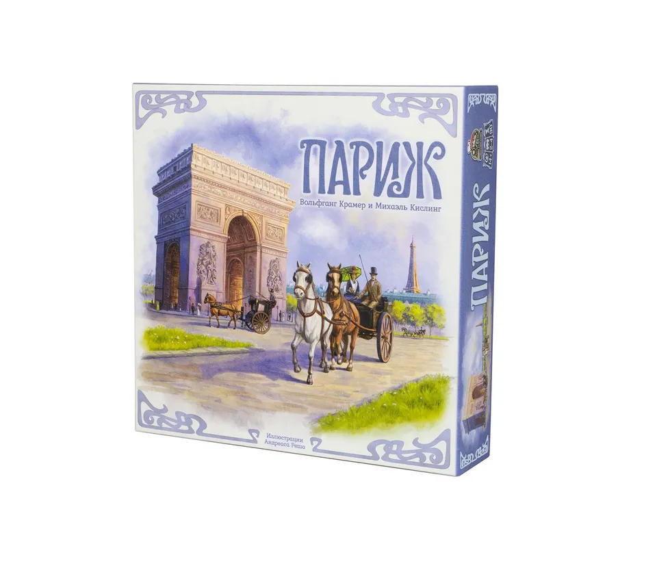 Paris Kramer Kiesling gioco da tavolo 2-4 giocatori 90 min