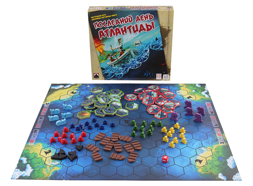 Niza Gams Ultimo Giorno di Atlantide gioco da tavolo base