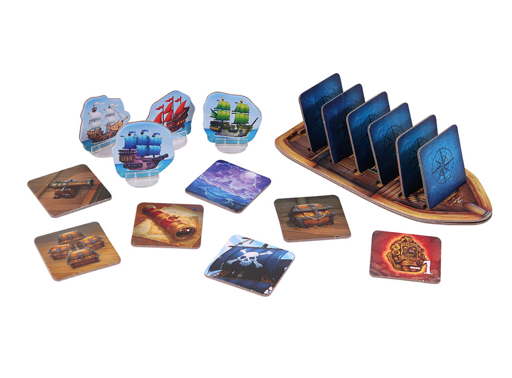 Niza Gams Leggende dei Pirati gioco da tavolo famiglia 4 giocatori