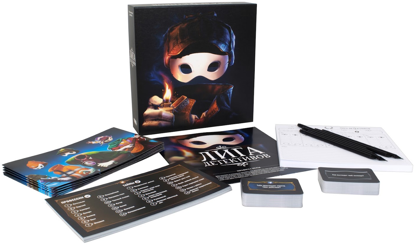 Niza Gams Lega Detective gioco deduttivo party 111 carte